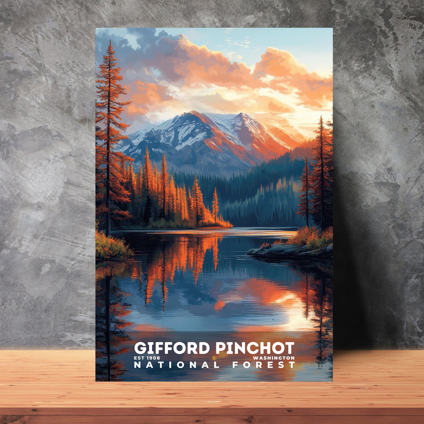 Gifford Pinchot National Forest Poster | S02