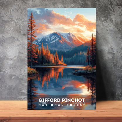 Gifford Pinchot National Forest Poster | S02