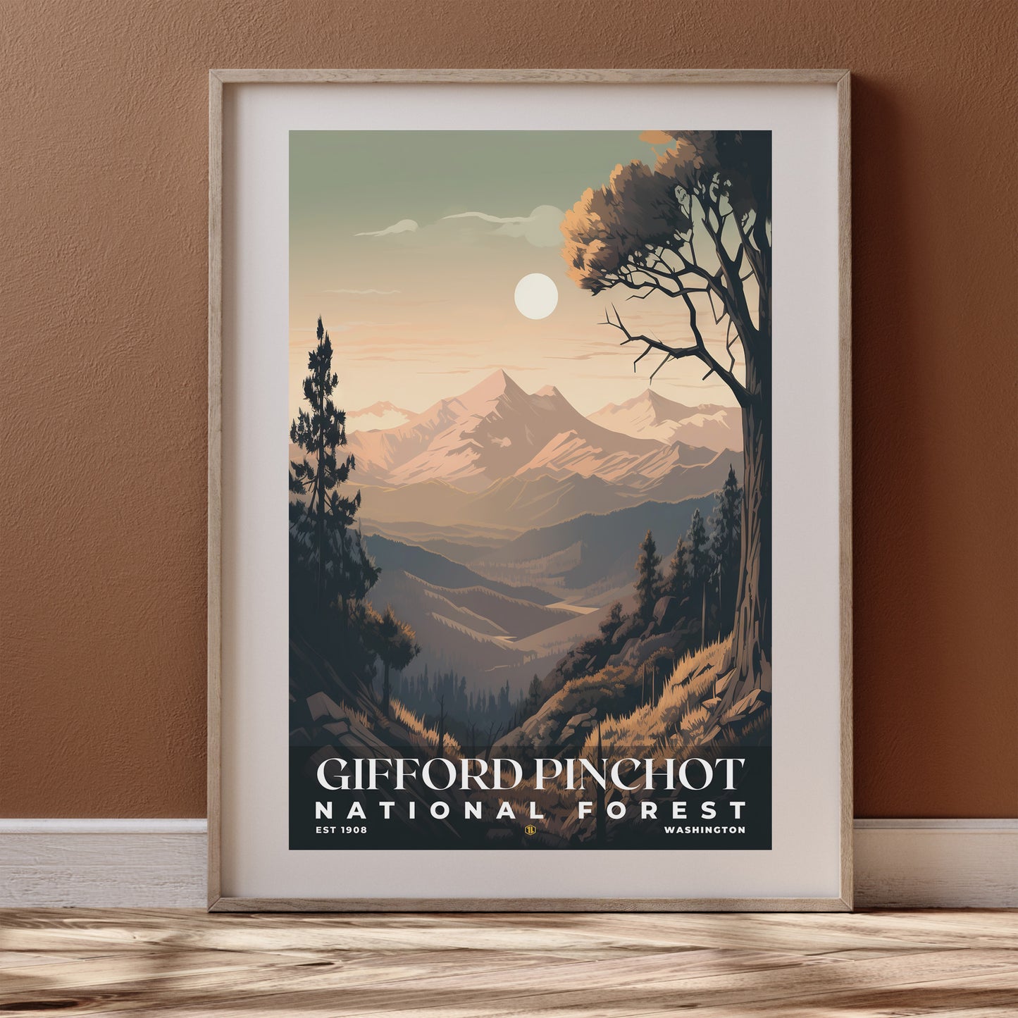 Gifford Pinchot National Forest Poster | S01