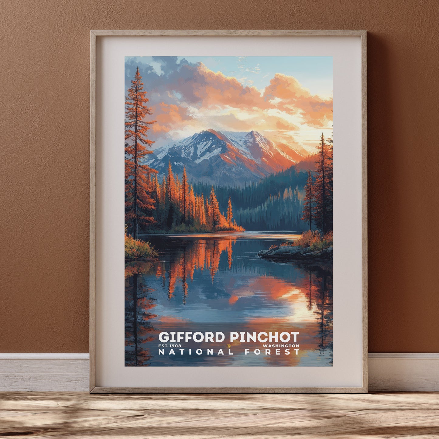 Gifford Pinchot National Forest Poster | S02