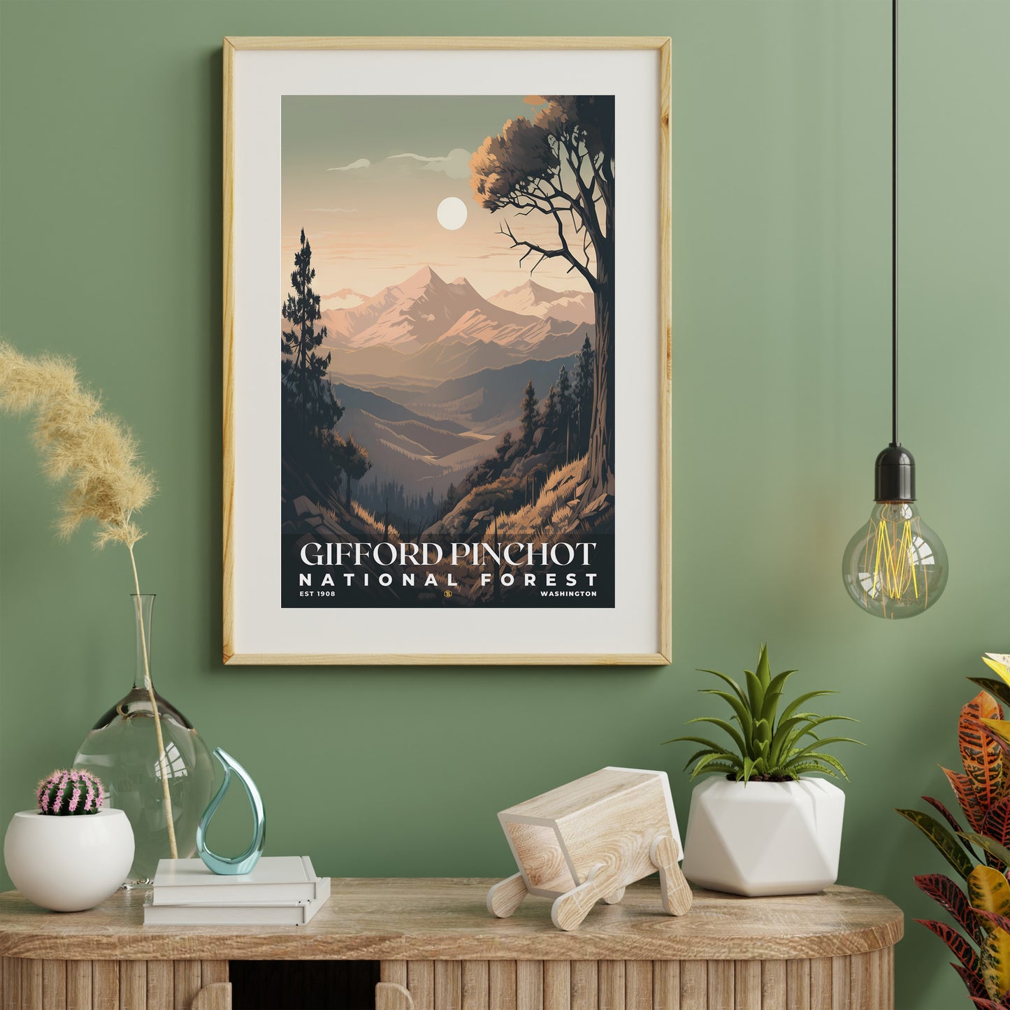 Gifford Pinchot National Forest Poster | S01