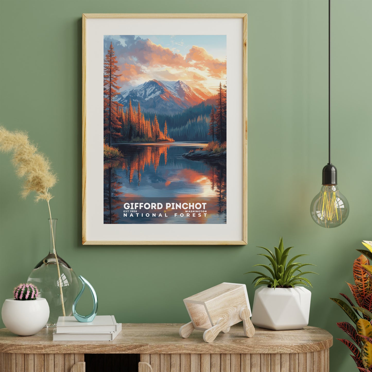Gifford Pinchot National Forest Poster | S02