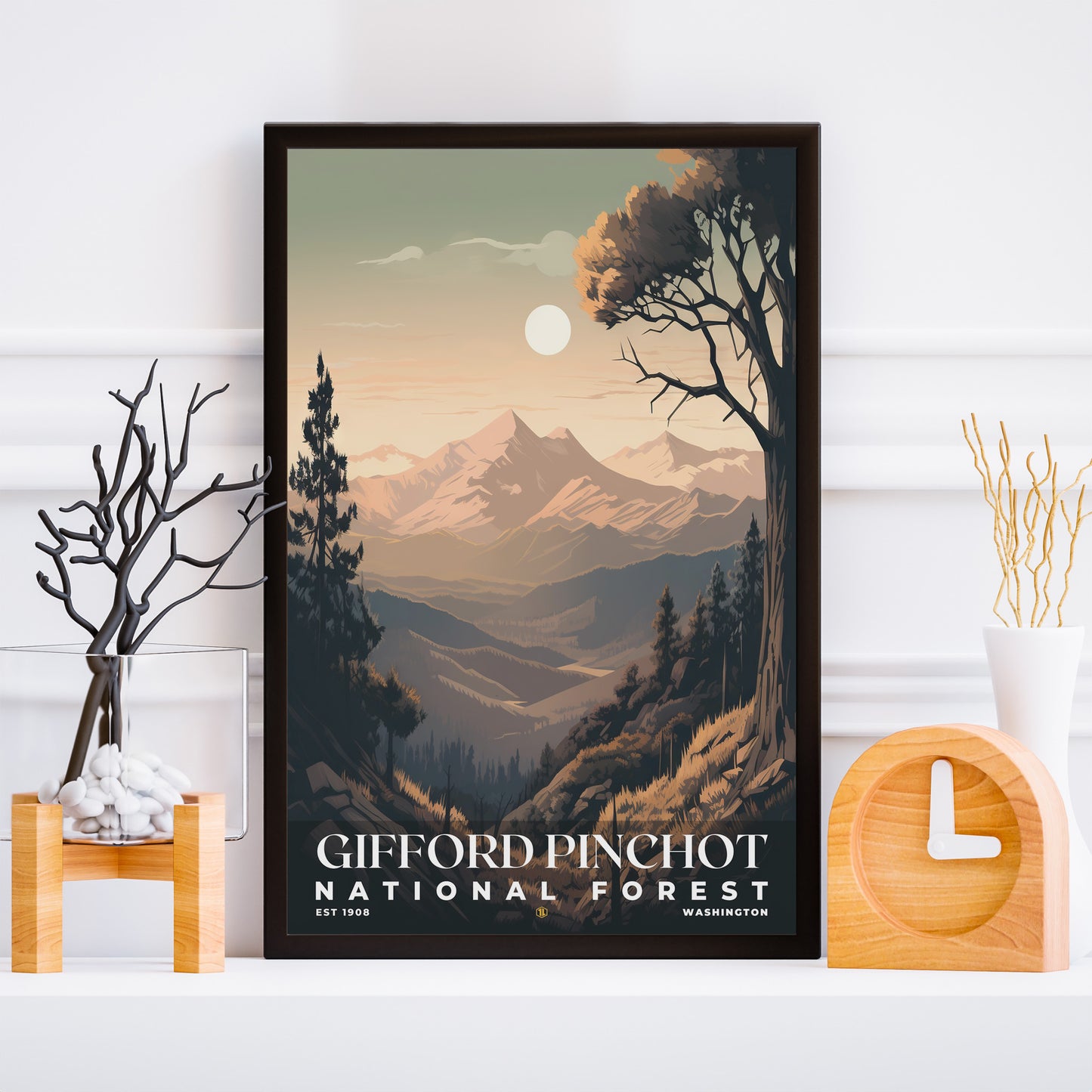 Gifford Pinchot National Forest Poster | S01