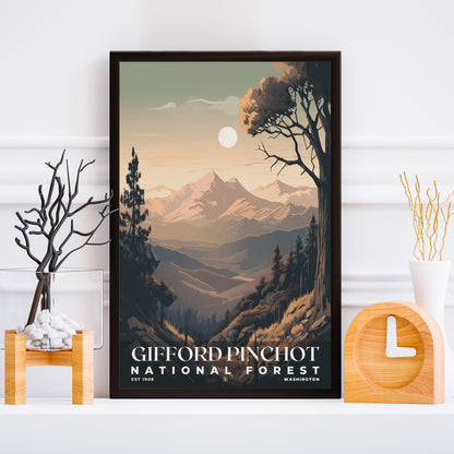 Gifford Pinchot National Forest Poster | S01
