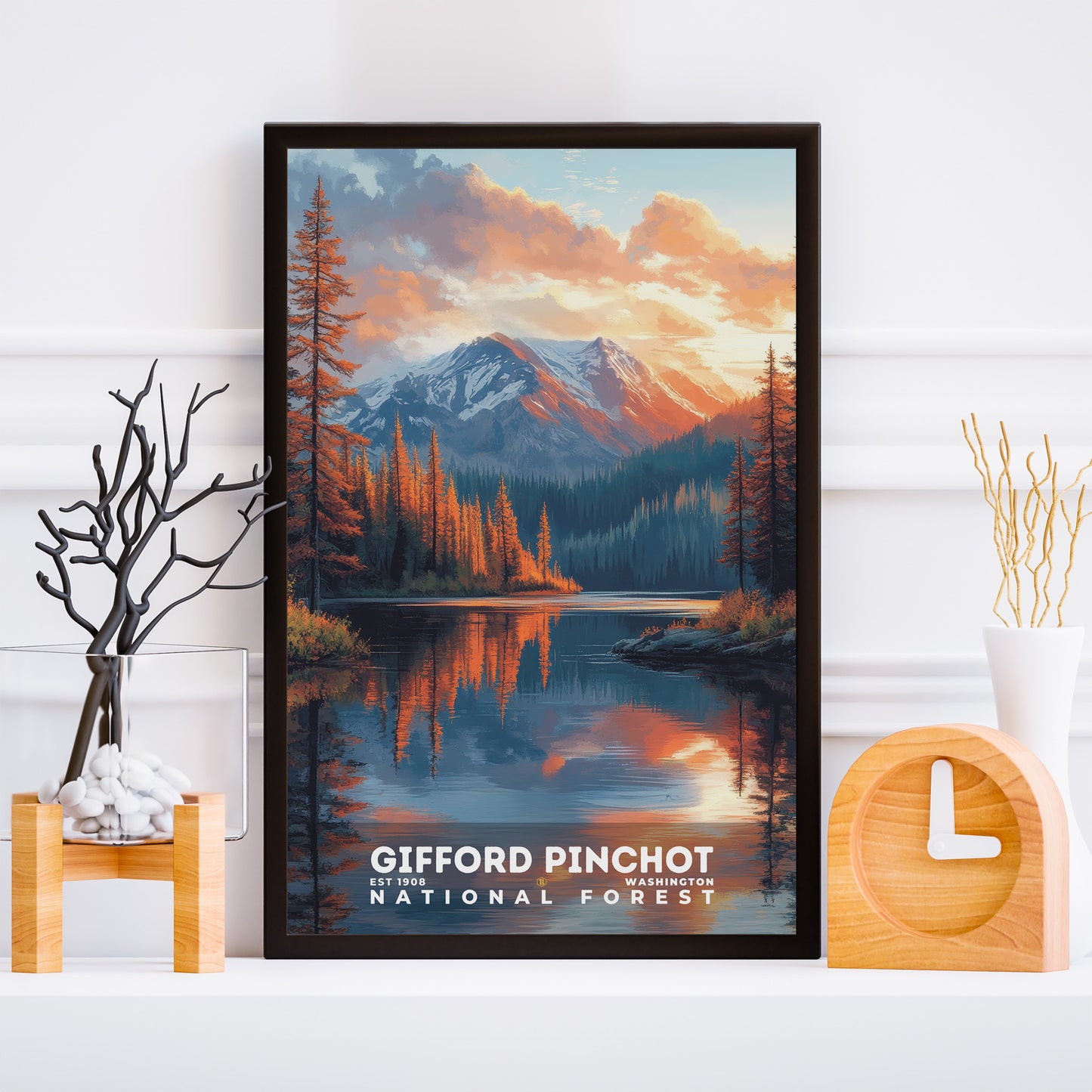 Gifford Pinchot National Forest Poster | S02