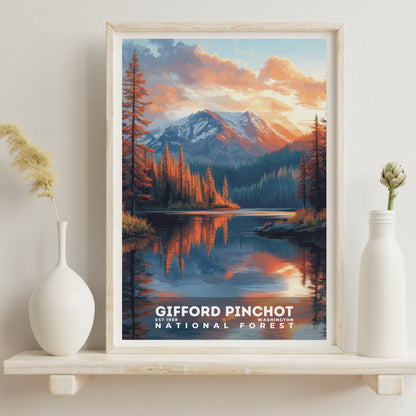 Gifford Pinchot National Forest Poster | S02
