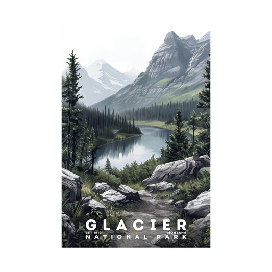 Glacier National Park Poster | S17