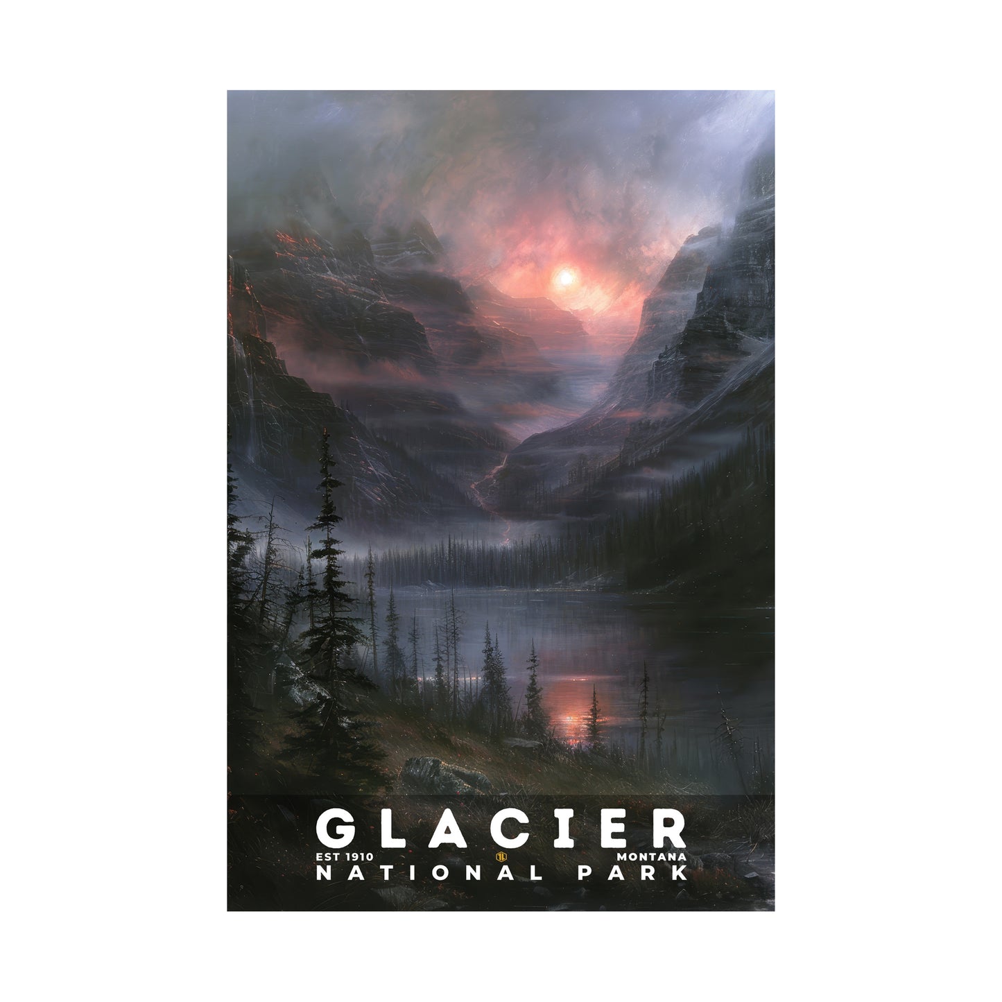 Glacier National Park Poster | S12