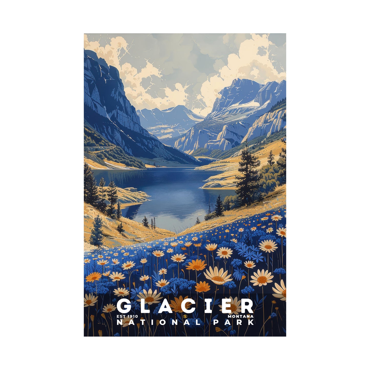 Glacier National Park Poster | S19