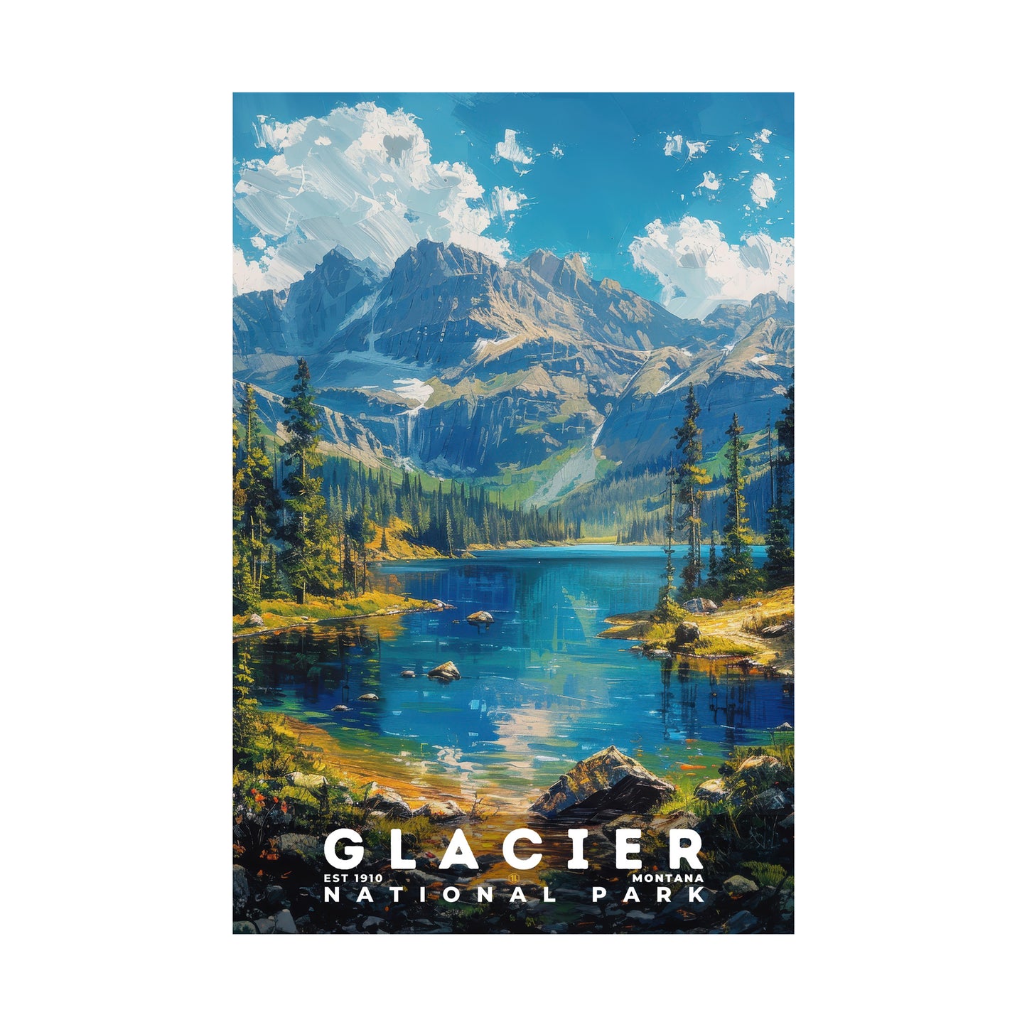 Glacier National Park Poster | S14