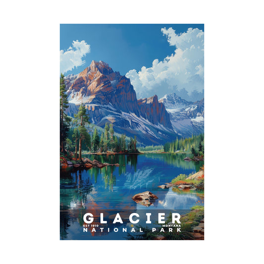 Glacier National Park Poster | S18