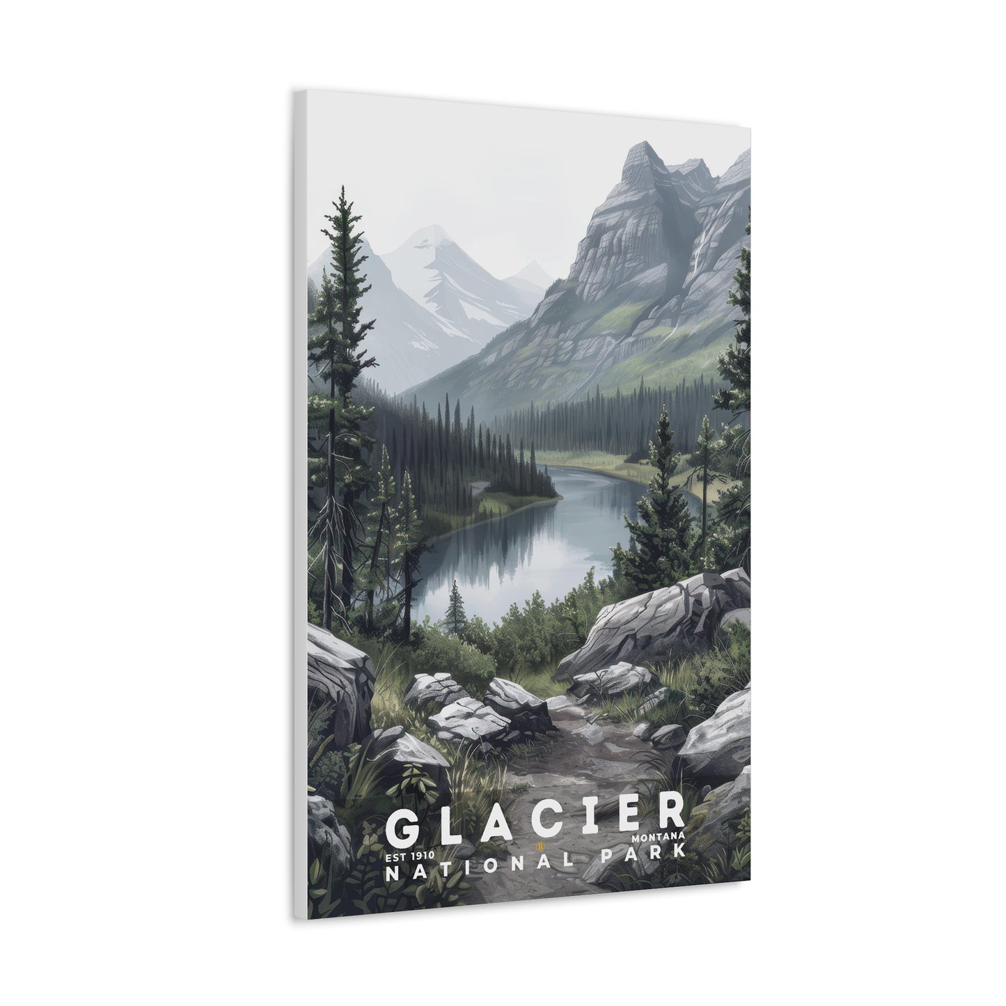 Glacier National Park Poster | S17