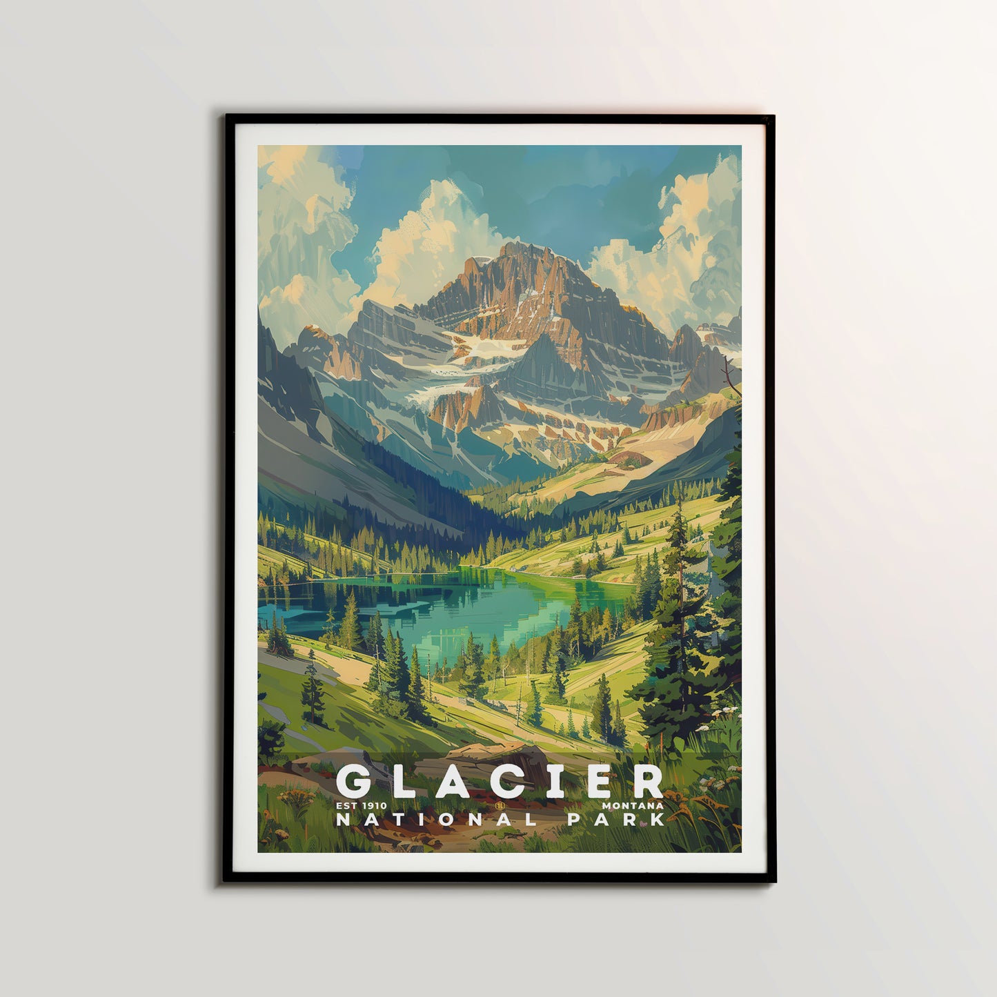 Glacier National Park Poster | S11