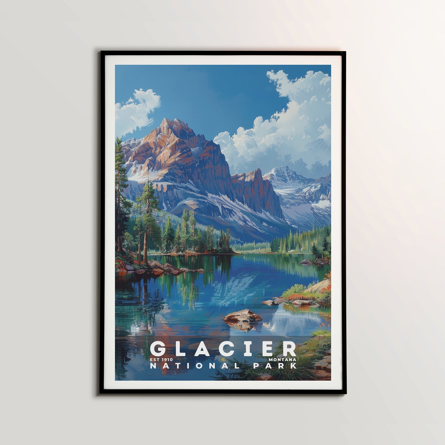 Glacier National Park Poster | S18