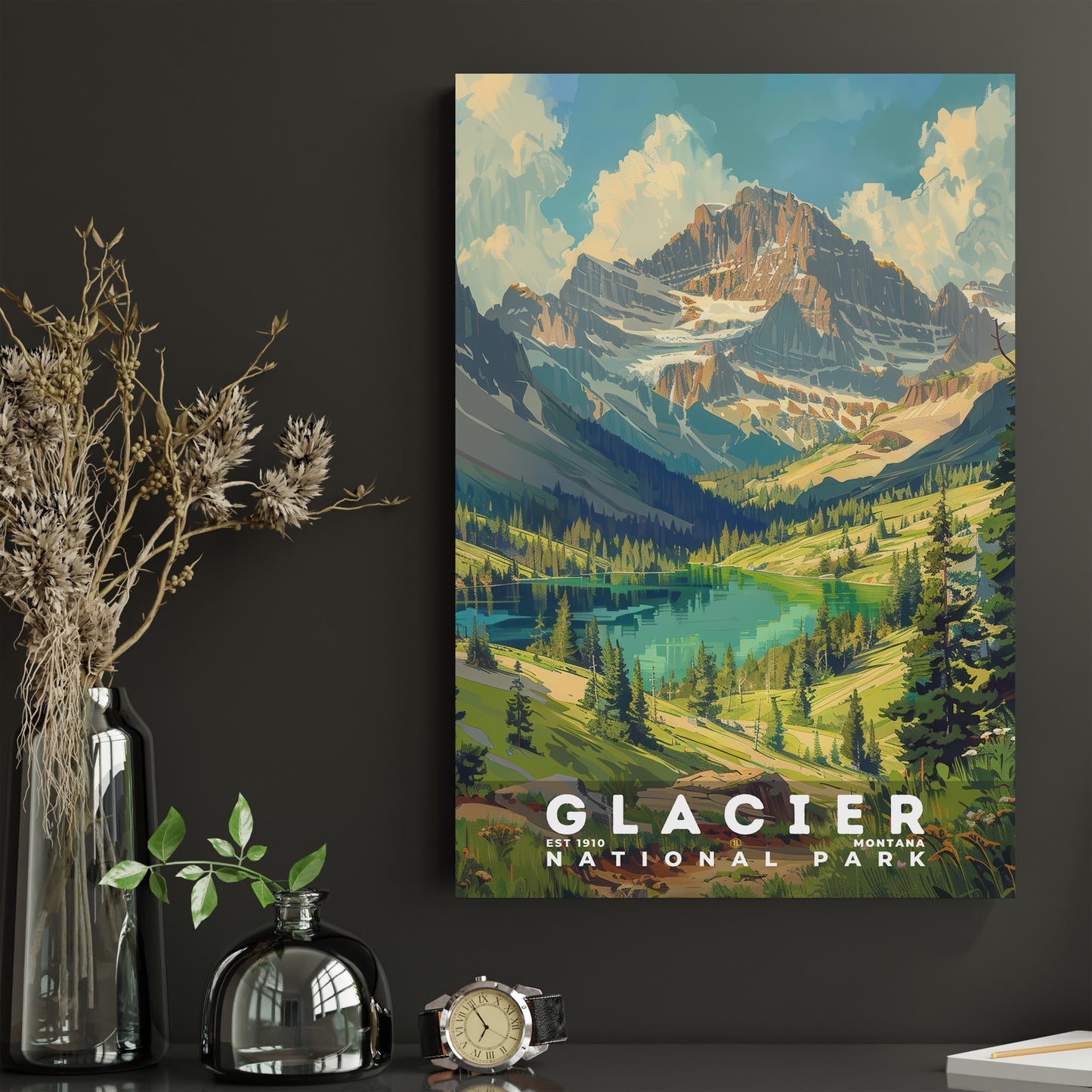 Glacier National Park Poster | S11