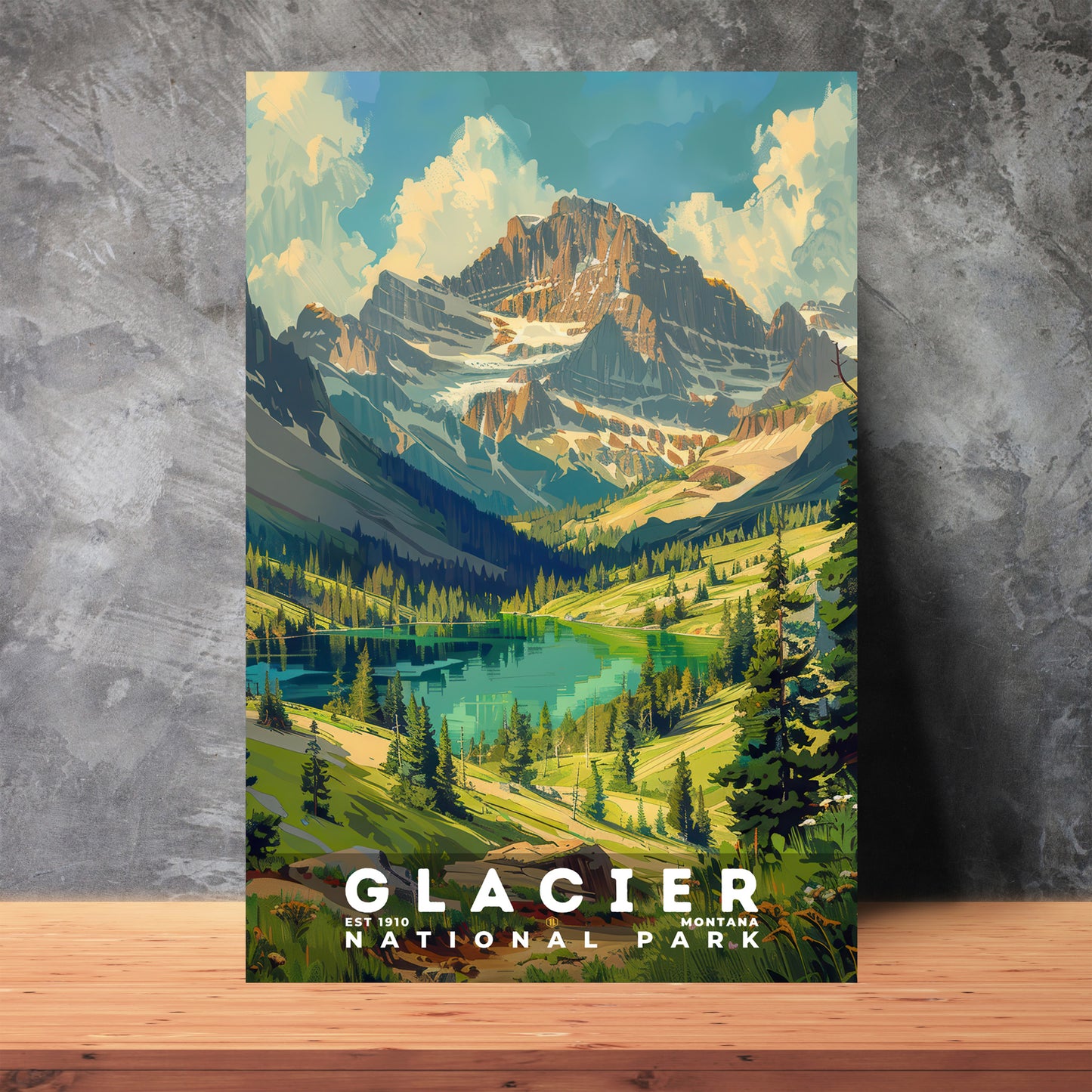 Glacier National Park Poster | S11