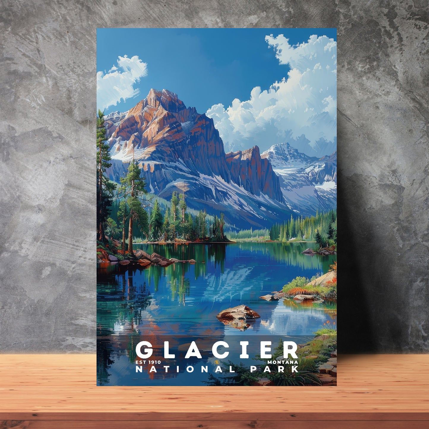 Glacier National Park Poster | S18