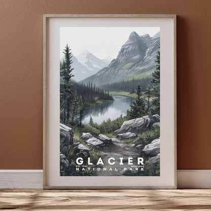 Glacier National Park Poster | S17