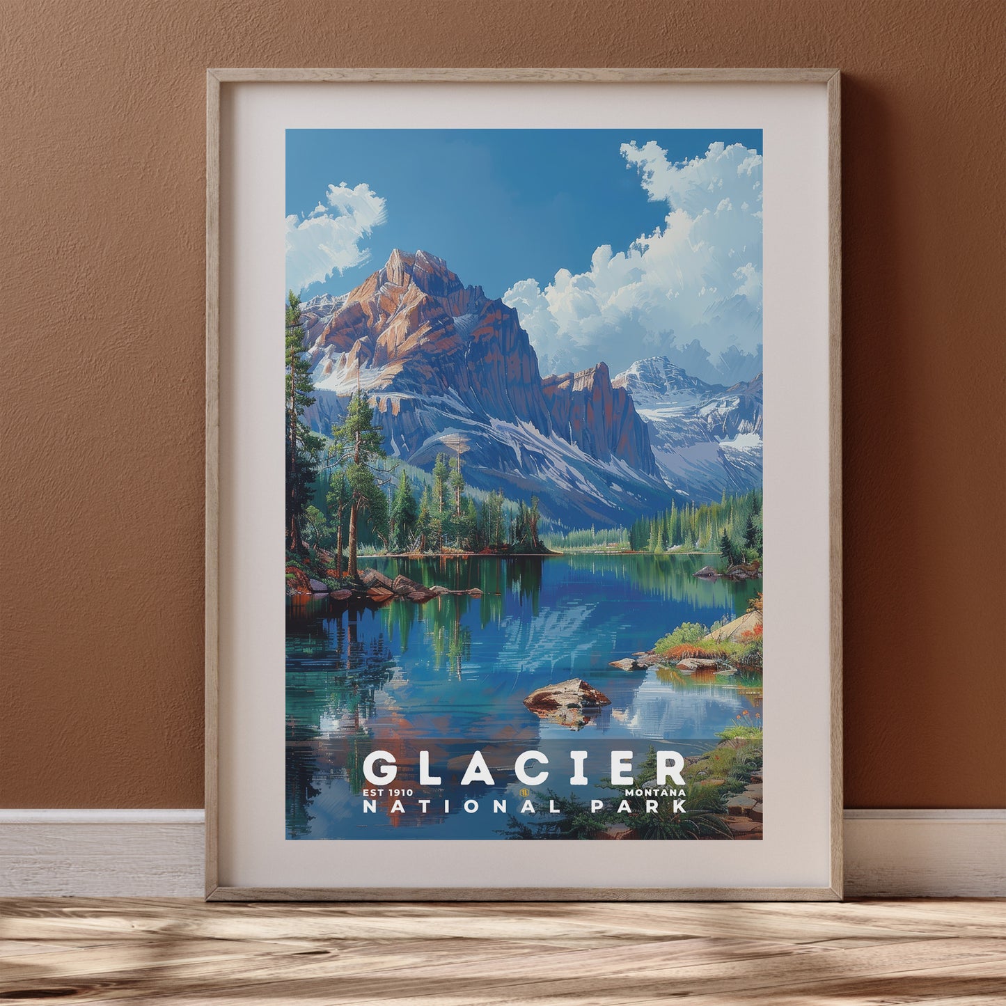 Glacier National Park Poster | S18