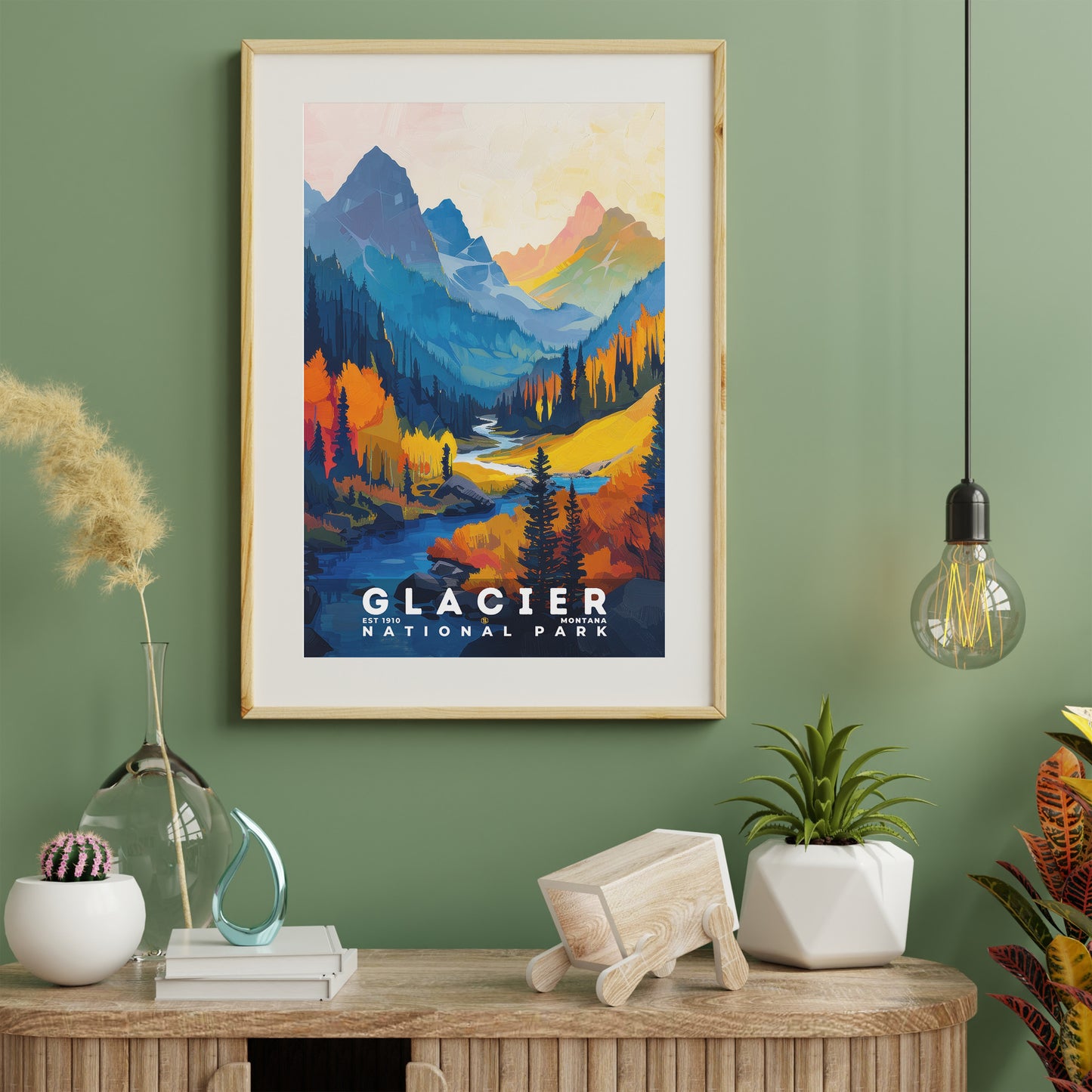 Glacier National Park Poster | S20