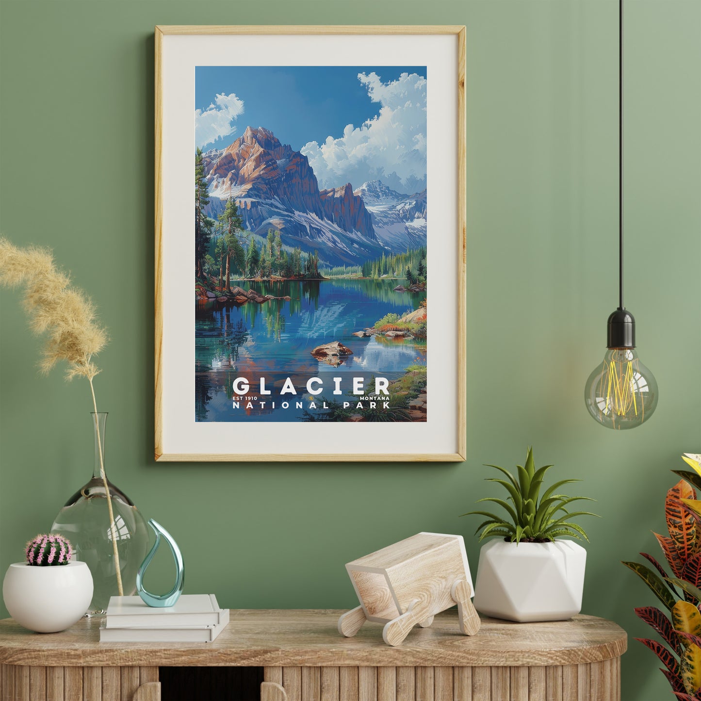 Glacier National Park Poster | S18