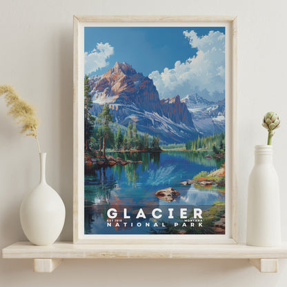 Glacier National Park Poster | S18