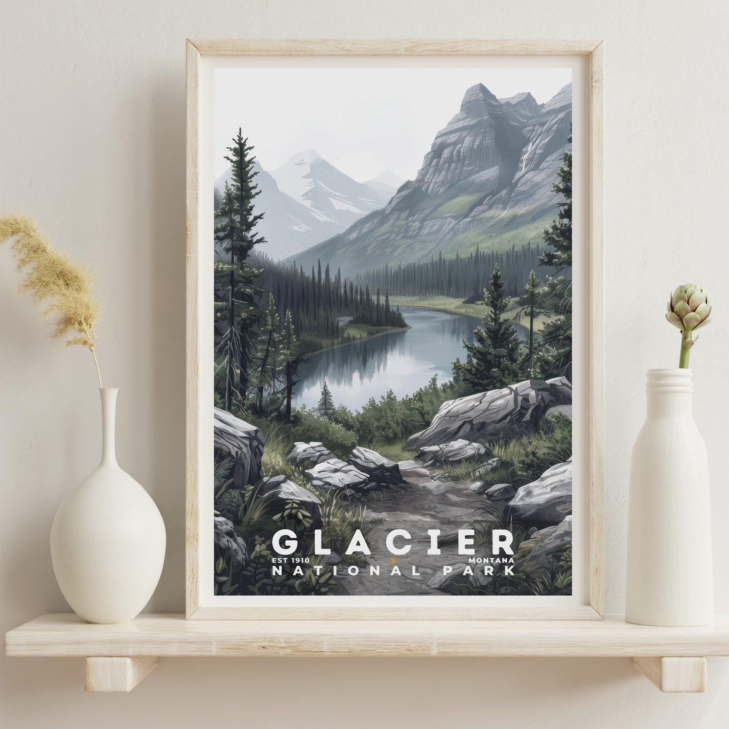 Glacier National Park Poster | S17