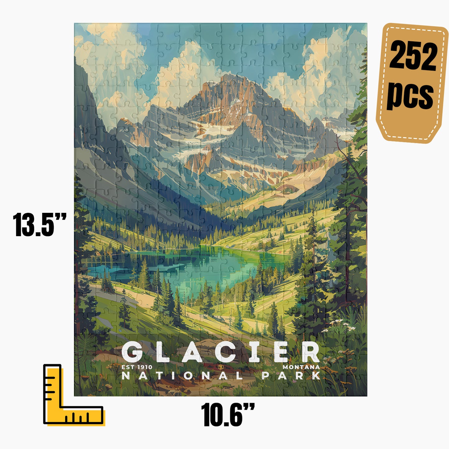 Glacier National Park Puzzle | S11