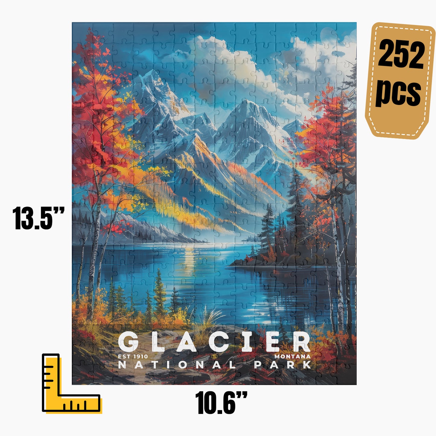 Glacier National Park Puzzle | S16