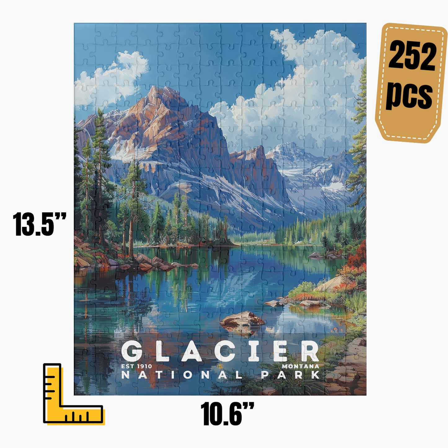 Glacier National Park Puzzle | S18