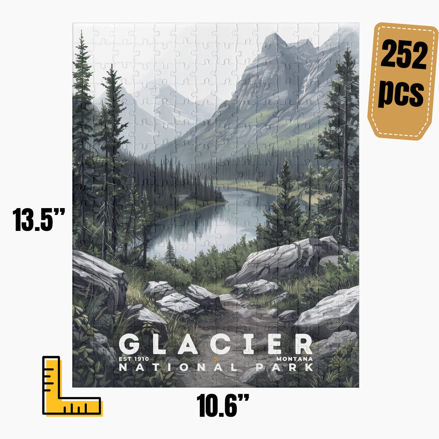 Glacier National Park Puzzle | S17