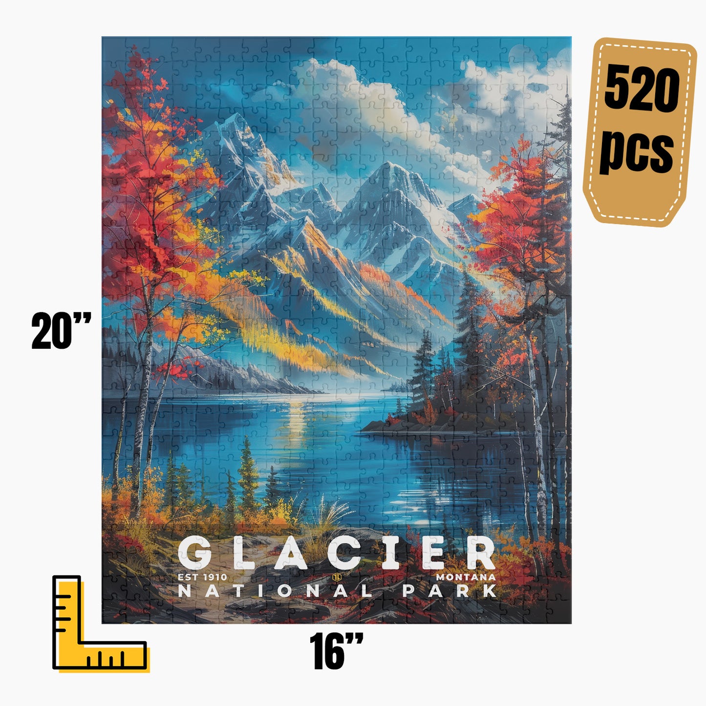 Glacier National Park Puzzle | S16
