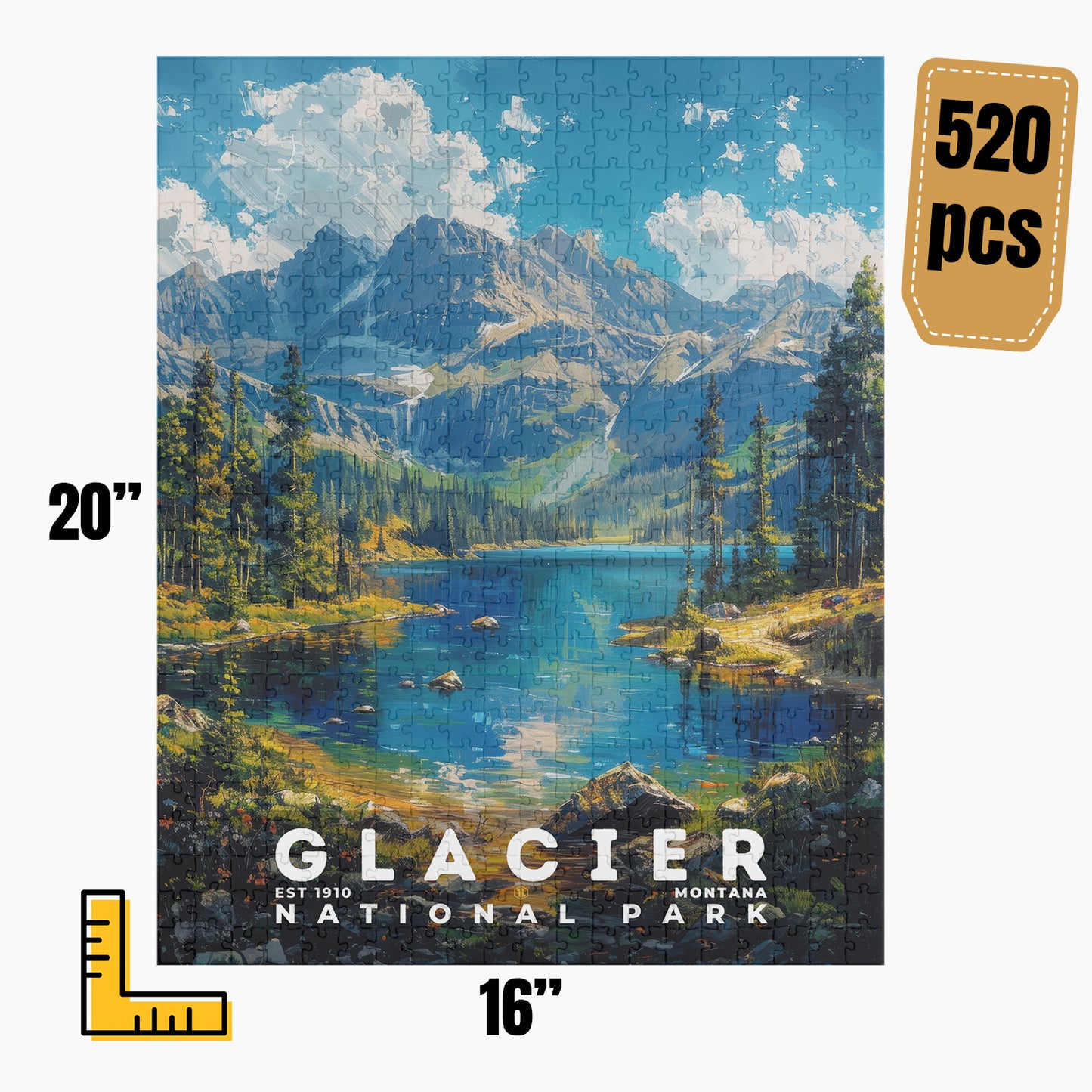 Glacier National Park Puzzle | S14