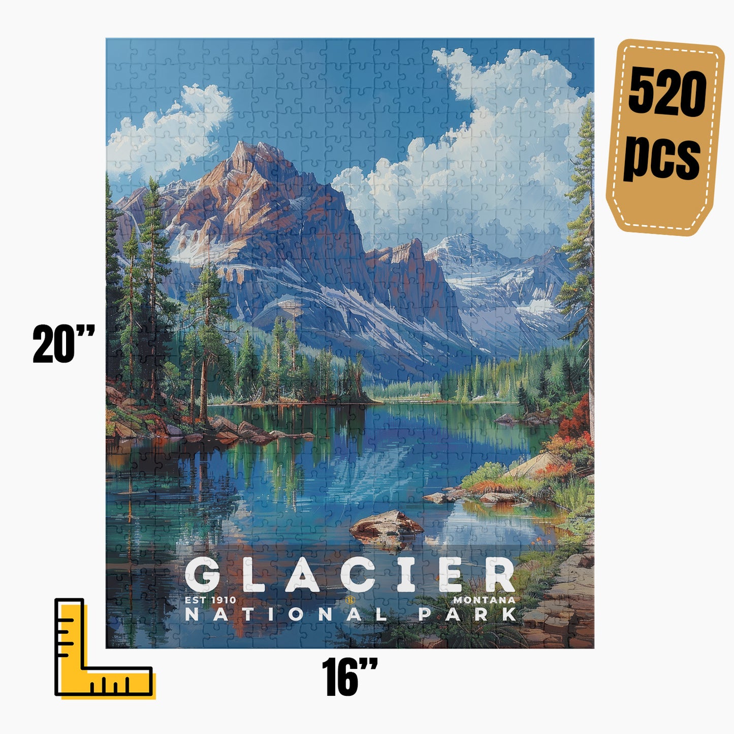 Glacier National Park Puzzle | S18
