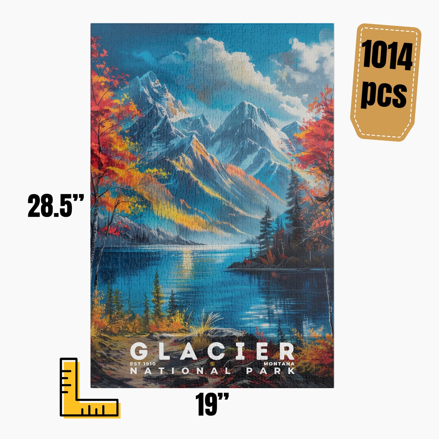 Glacier National Park Puzzle | S16