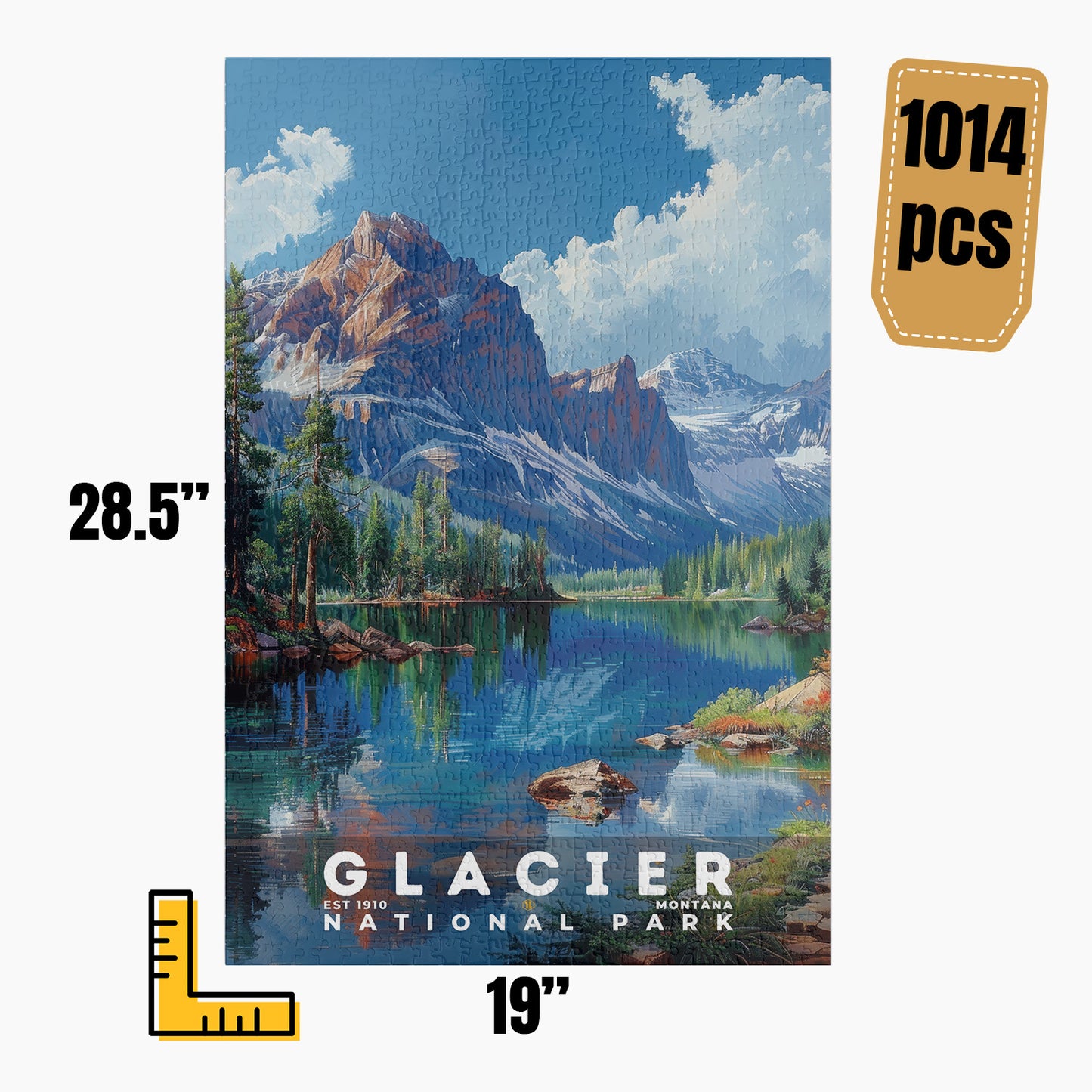 Glacier National Park Puzzle | S18