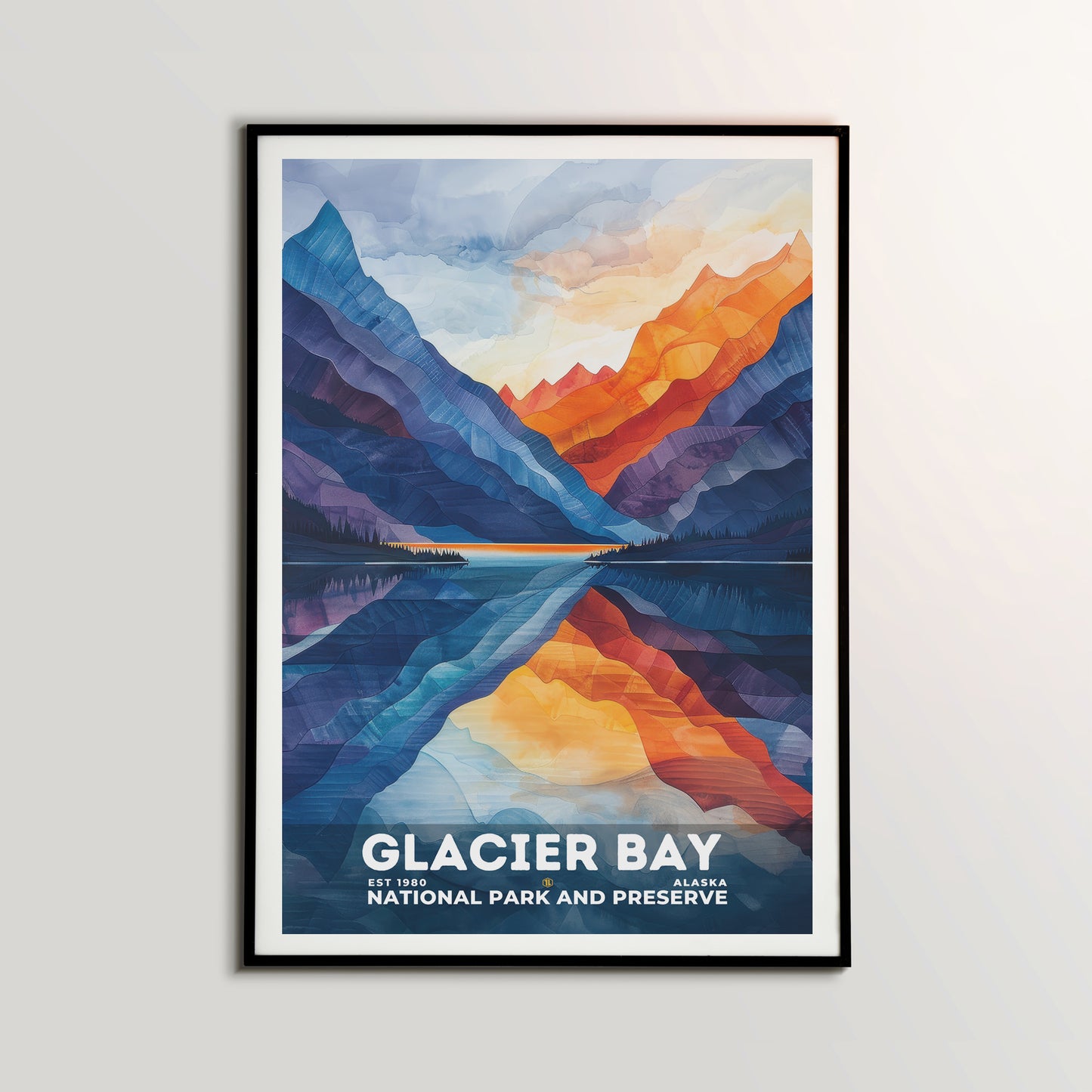 Glacier Bay National Park Poster | S20