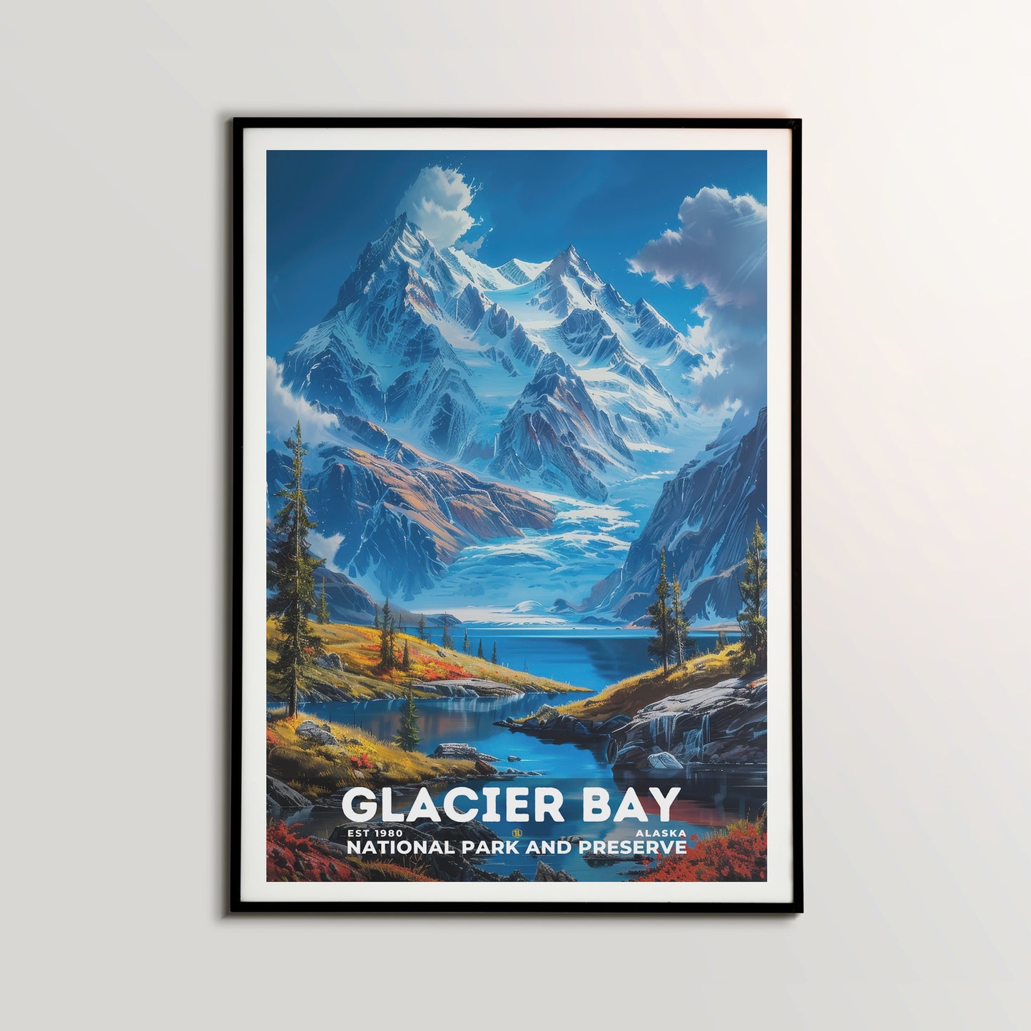 Glacier Bay National Park Poster | S16