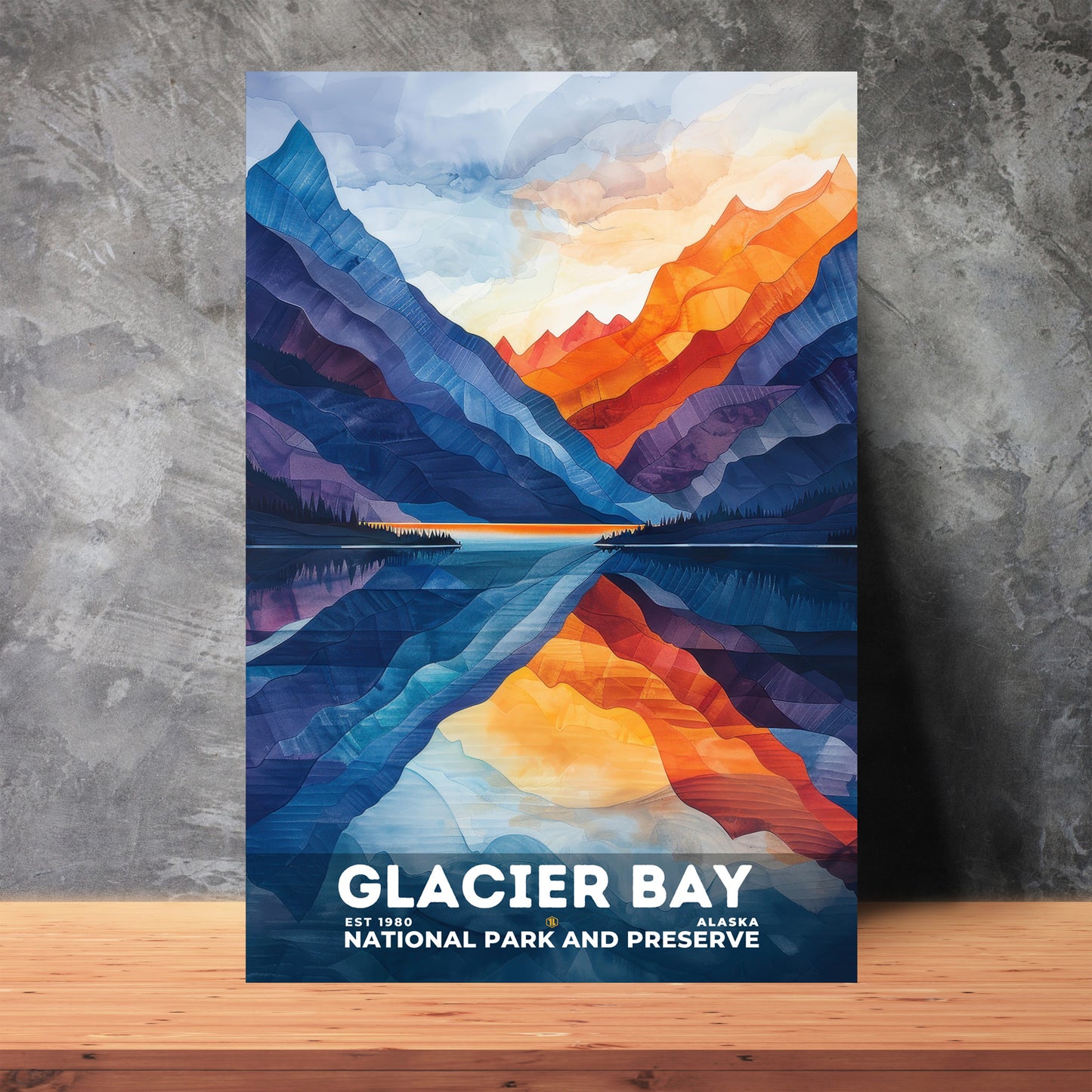 Glacier Bay National Park Poster | S20