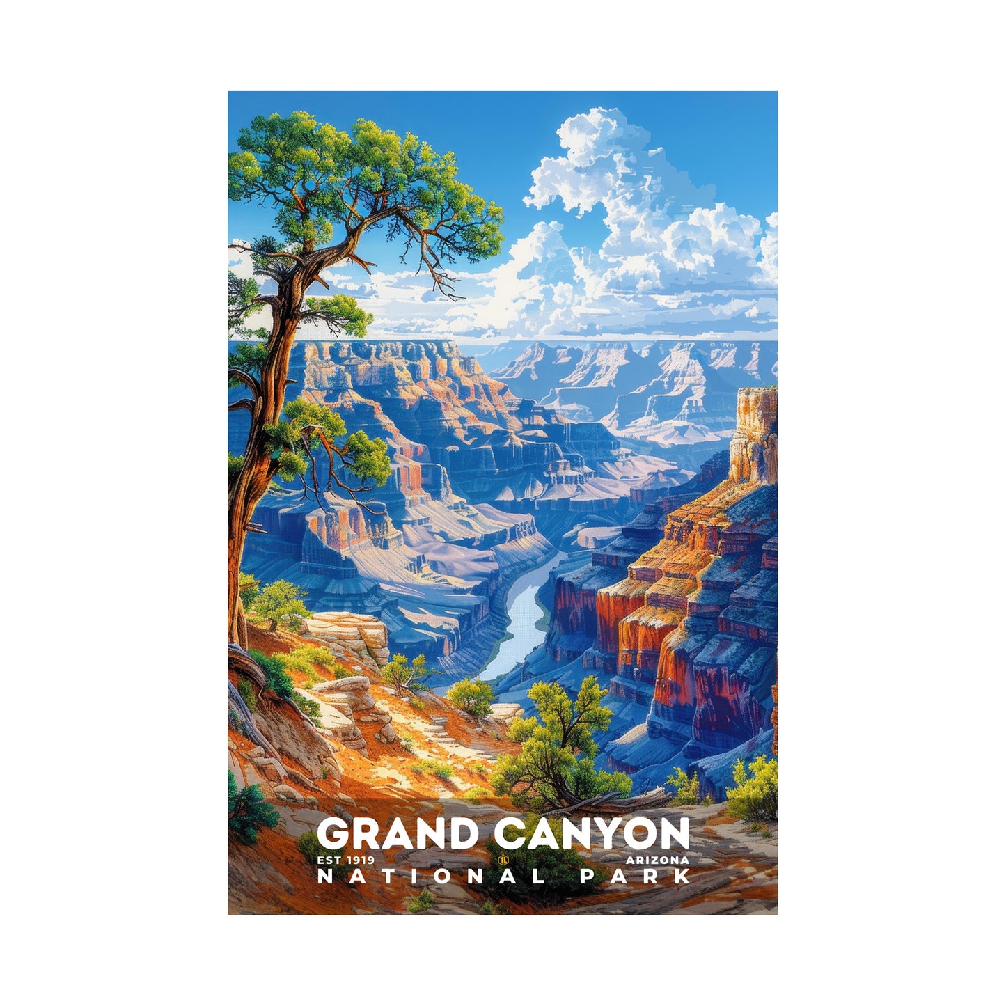 Grand Canyon National Park Poster | S18