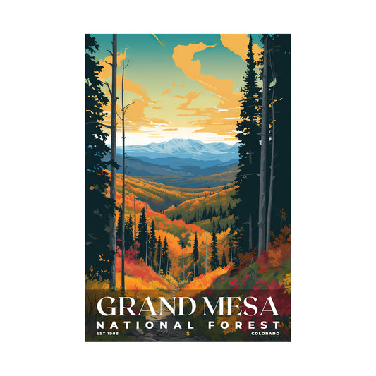 Grand Mesa National Forest Poster | S01