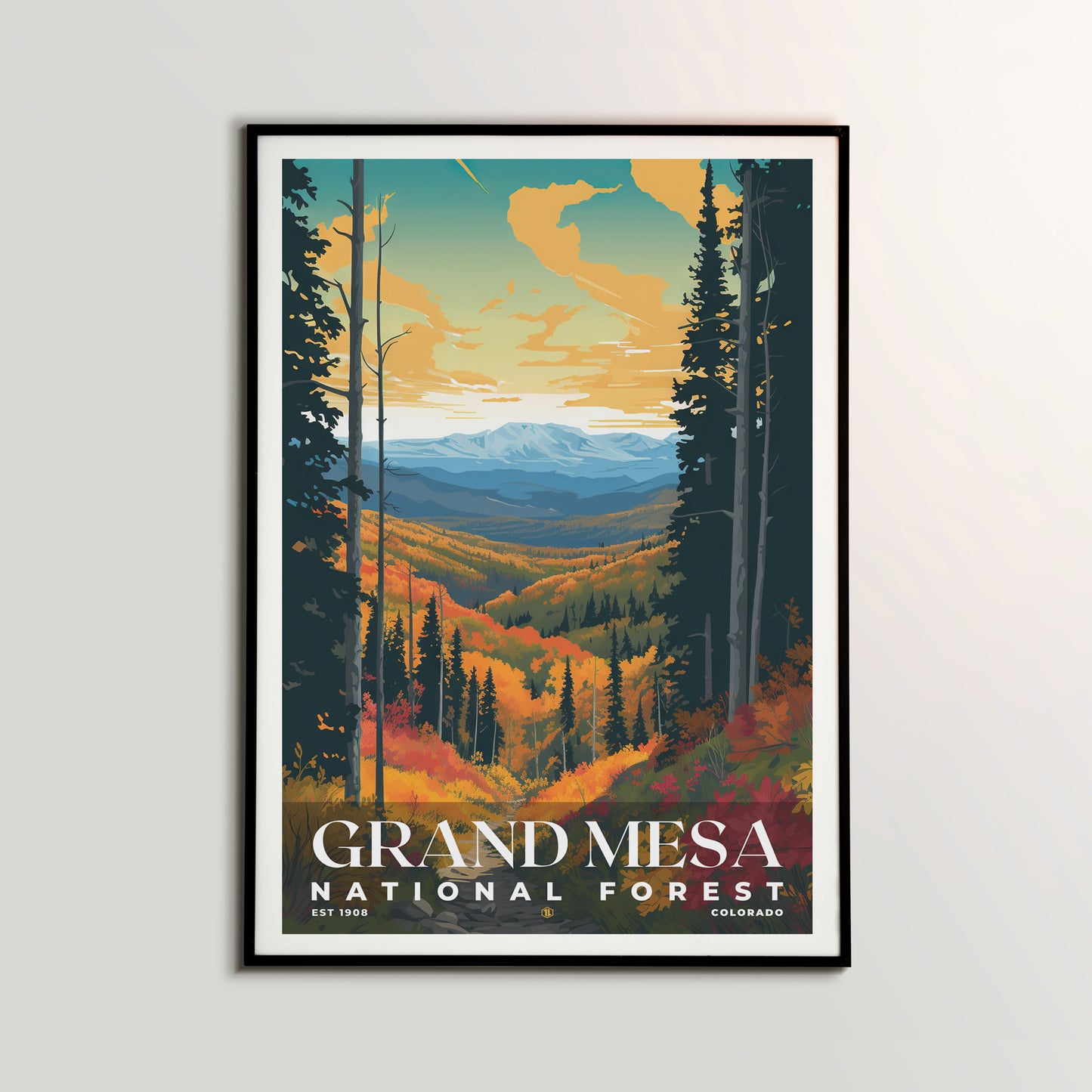 Grand Mesa National Forest Poster | S01