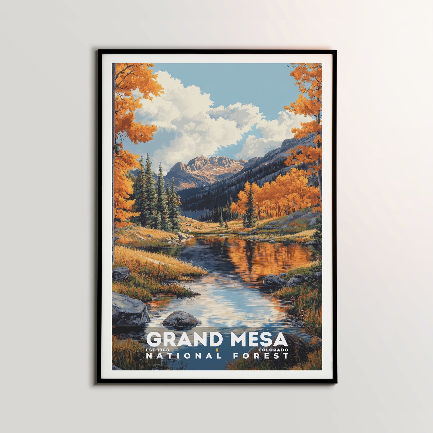 Grand Mesa National Forest Poster | S02