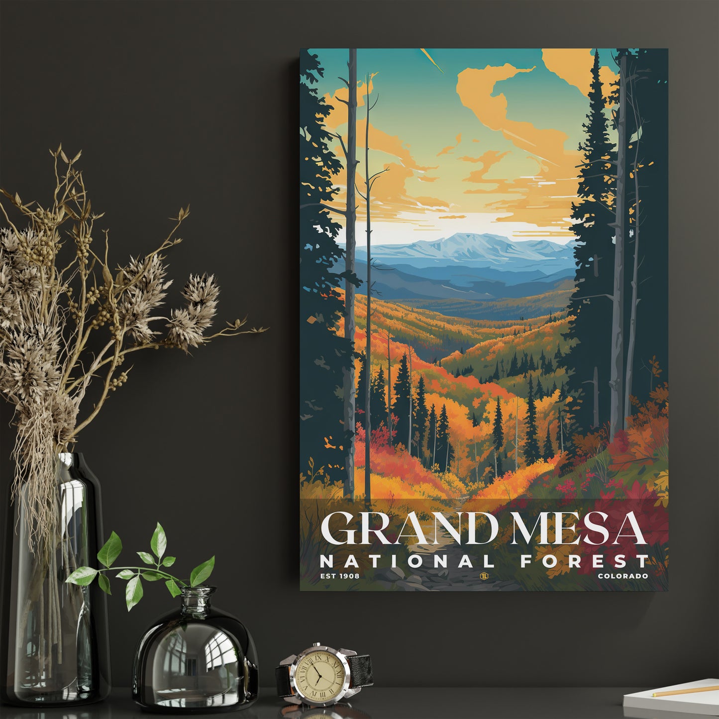 Grand Mesa National Forest Poster | S01