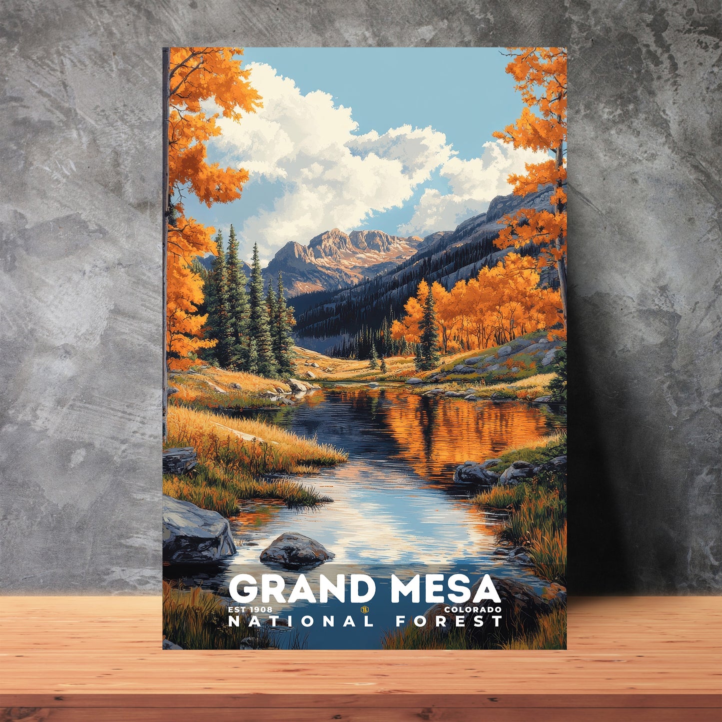 Grand Mesa National Forest Poster | S02