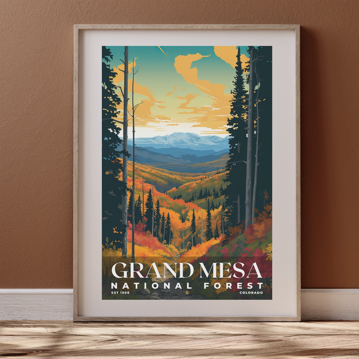 Grand Mesa National Forest Poster | S01
