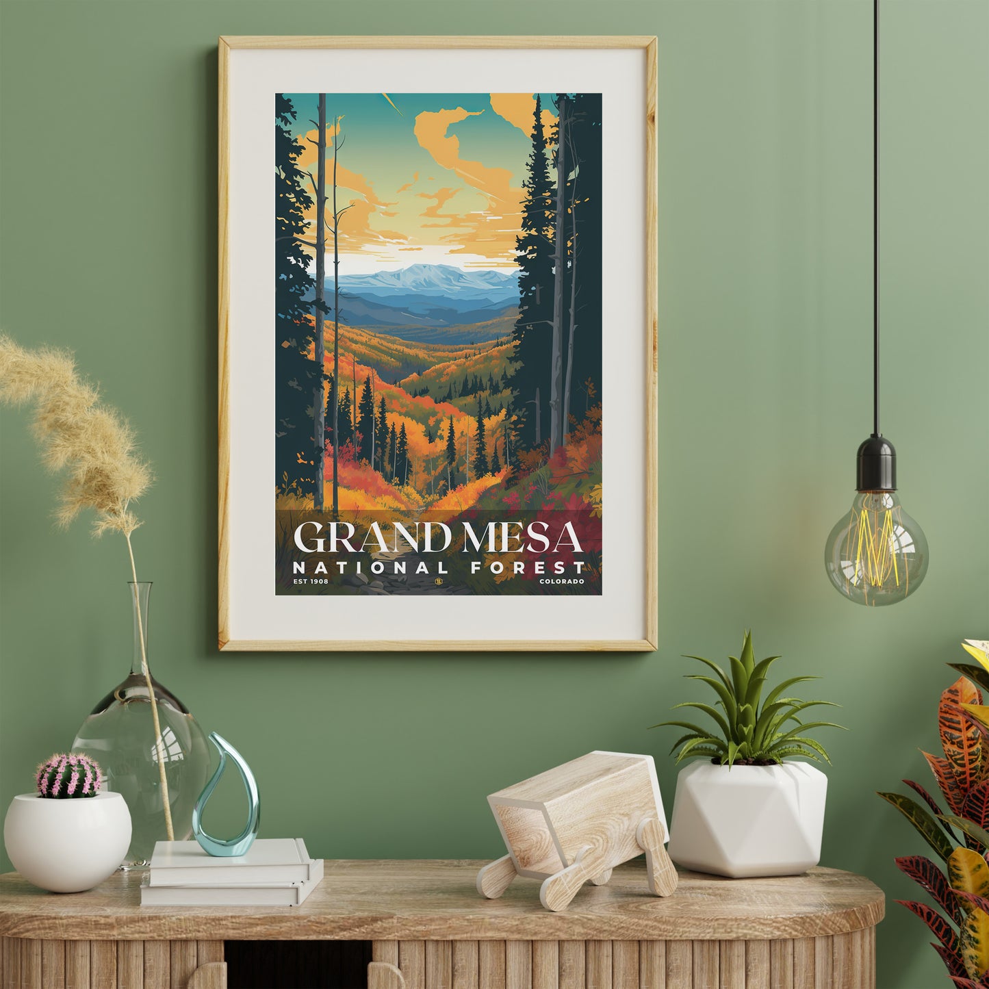 Grand Mesa National Forest Poster | S01