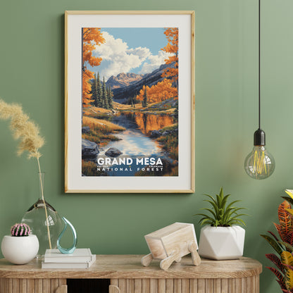 Grand Mesa National Forest Poster | S02