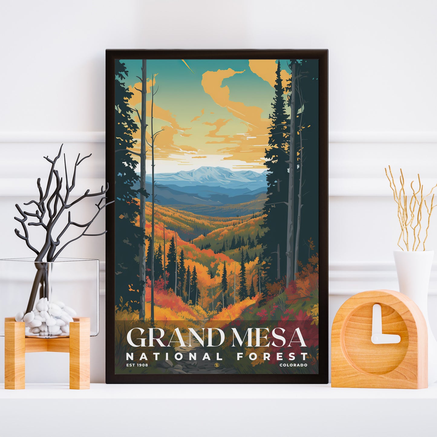 Grand Mesa National Forest Poster | S01