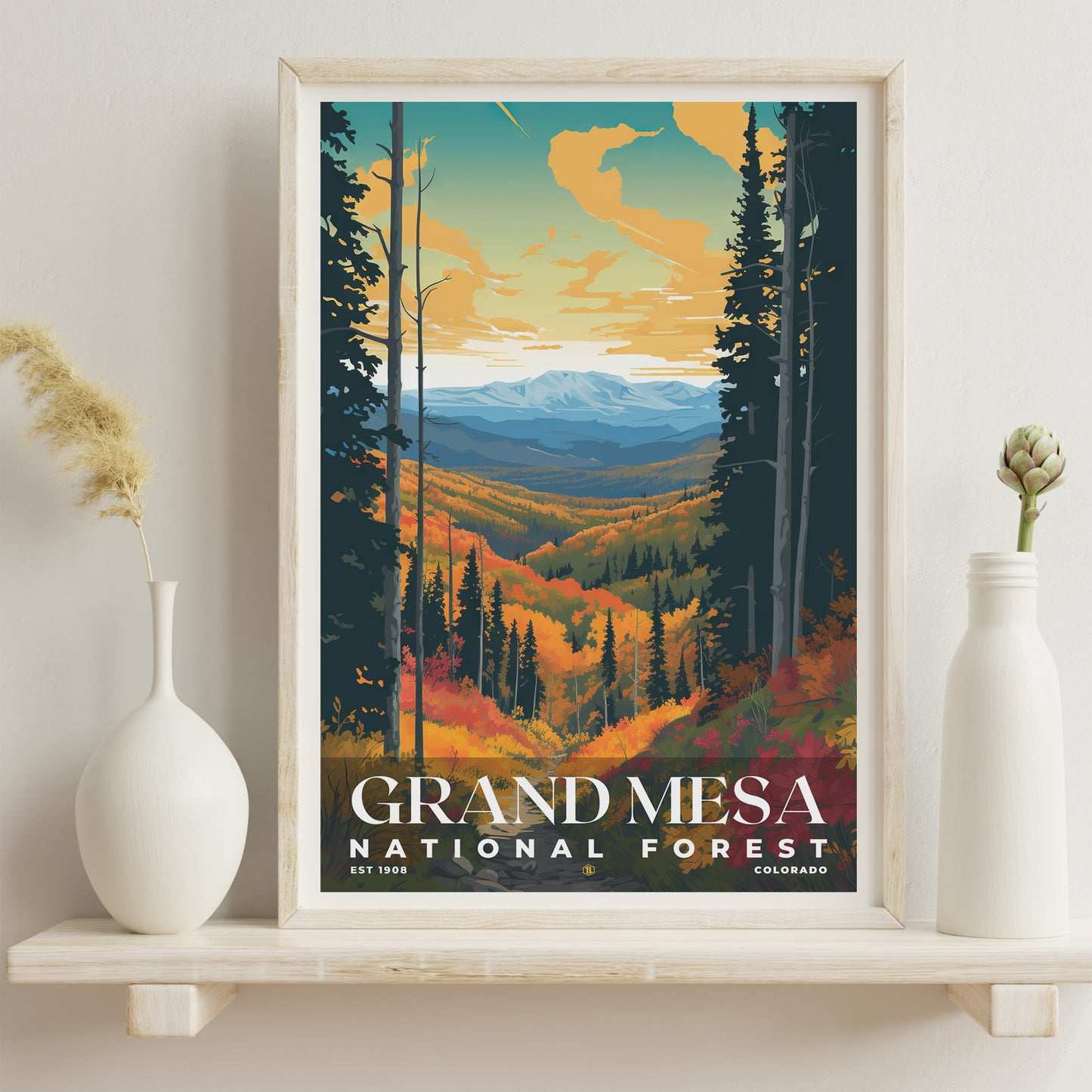 Grand Mesa National Forest Poster | S01